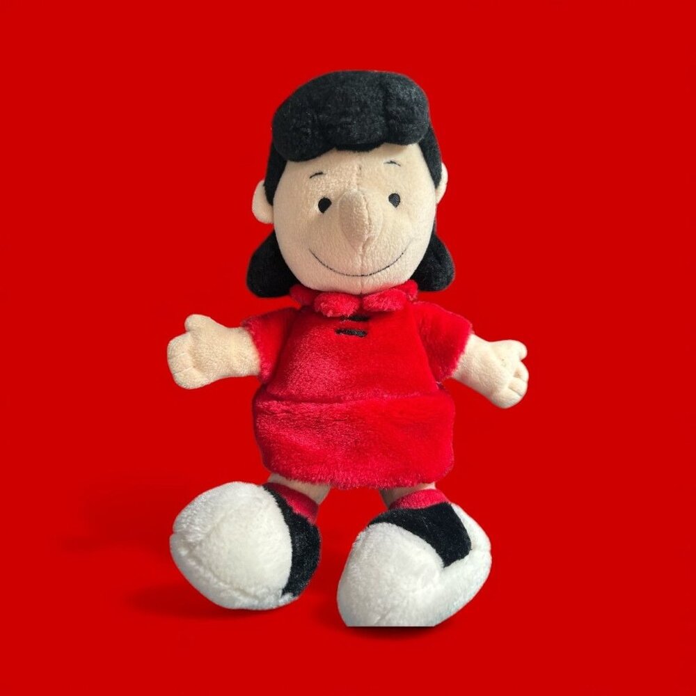 Lucy Van Pelt Plush Toy By Peanuts United Feature Syndicate 12" Soft Doll